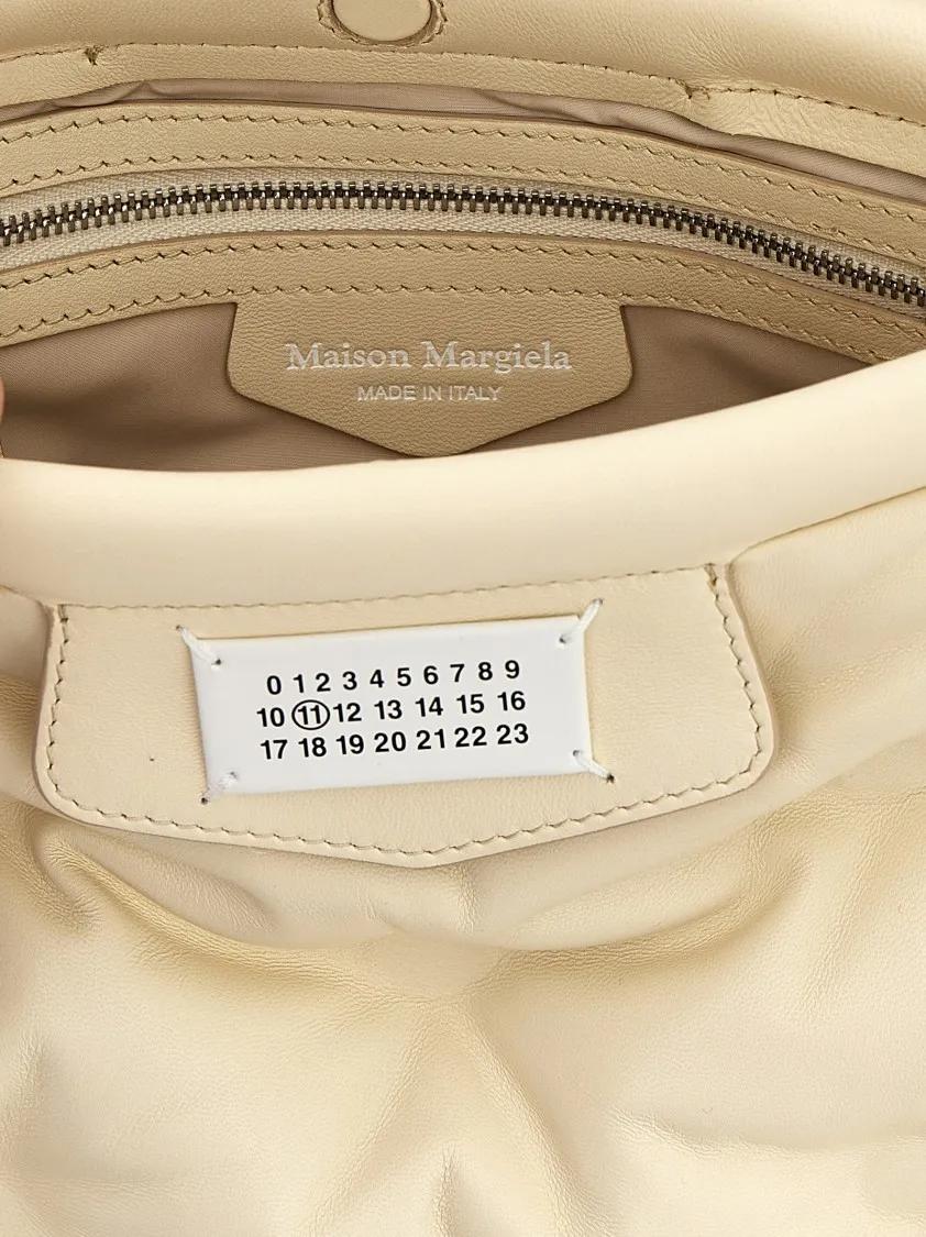 Maison Margiela Hobo bags 'Glam Slam Classique Small' Crossbody Bag in beige