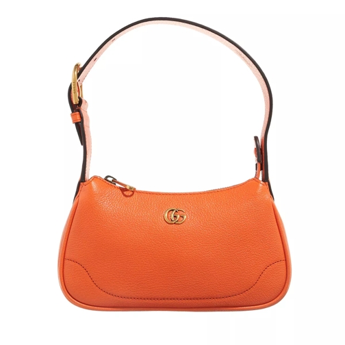 Gucci Aphrodite Shoulder Bag Deep Orange Mini Tas