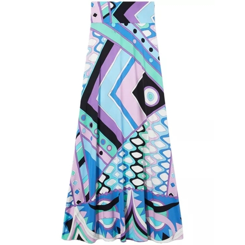 Pucci Long Skirt Multicolor 