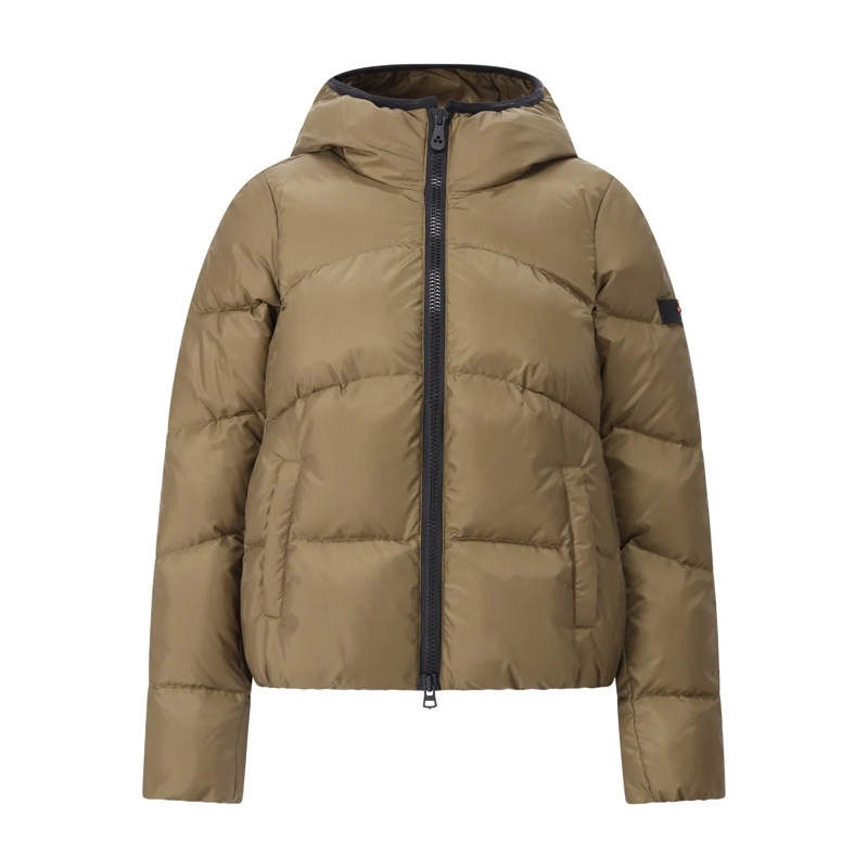 Peuterey Blazer Steppjacke mit Daunen Braun