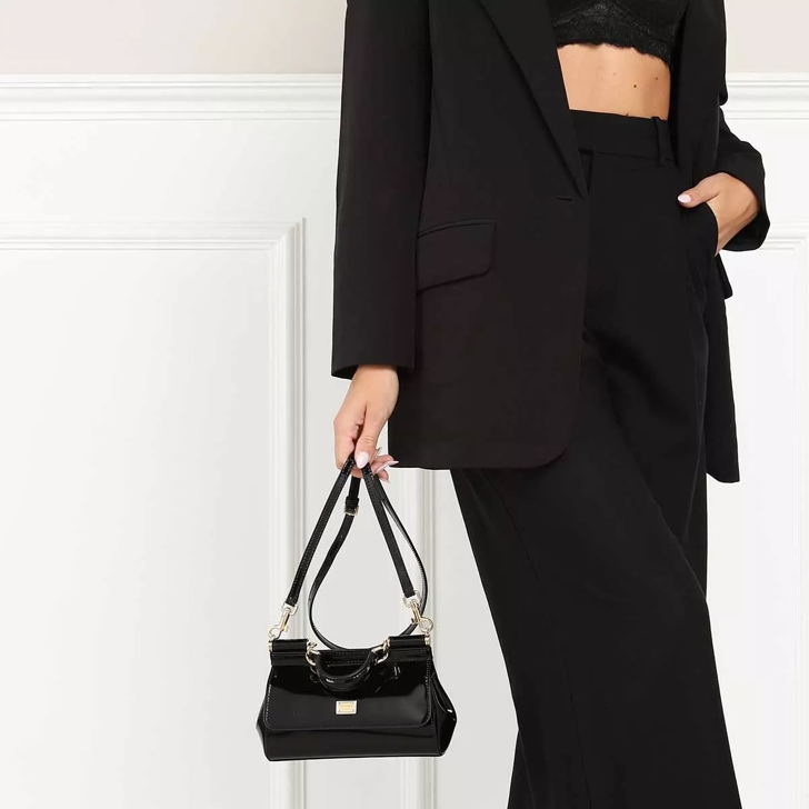 Small Sicily handbag in Black