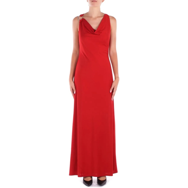 Ralph Lauren Midikleid Dresses Red rot