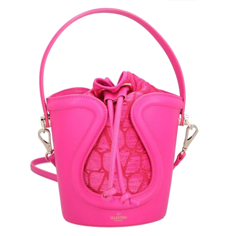 Valentino Garavani Buideltas Le Cinquiéme Bucket Bag Pink Pink