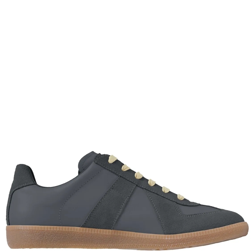 Maison Margiela Lage-top sneaker Nappa Leather And Suede Low-Top Sneakers Grey