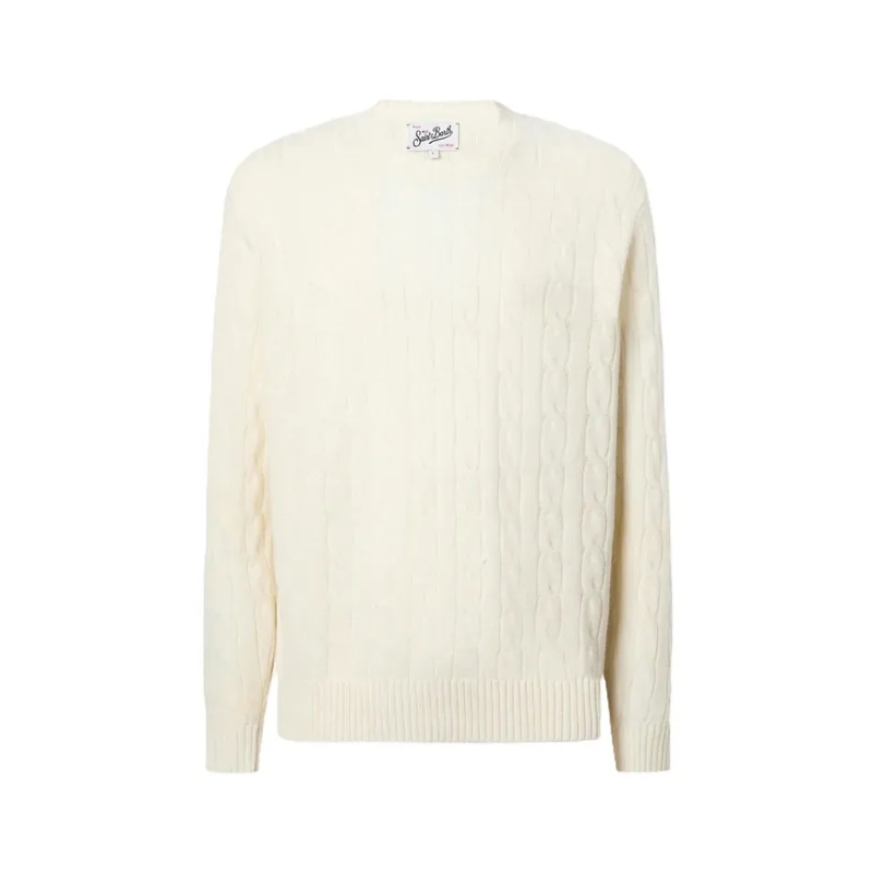 Mc2 Saint Barth Trui Classic Tailored Americane For Men White