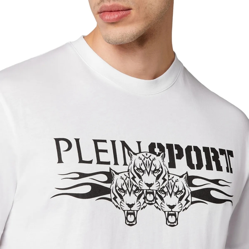 Plein Sport T-Shirt T-Shirt Tiger weiss(Image 4)