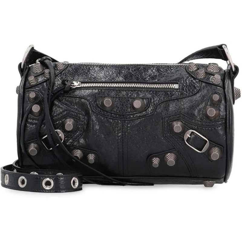 Balenciaga Tote Balenciaga Le Cagole Cylindrical Shoulder Bag schwarz