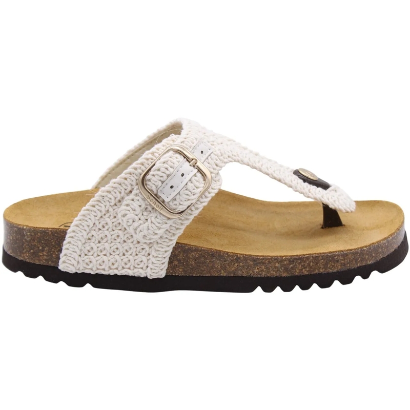 SCHOLL Slides Teenslipper White weiß