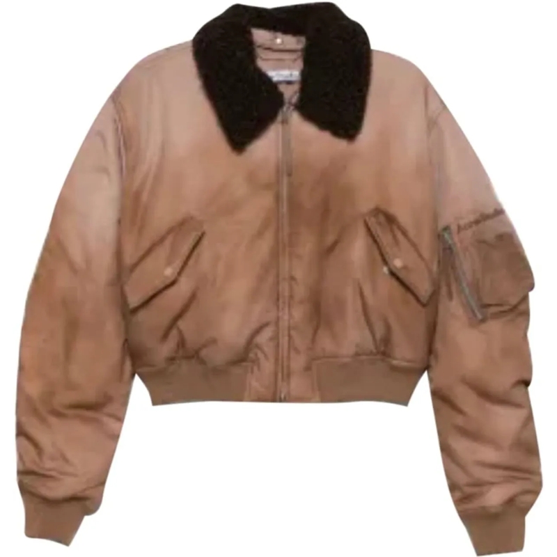 Acne Studios Übergangsjacke Acne Studios Cropped Jacket Sand Beige beige