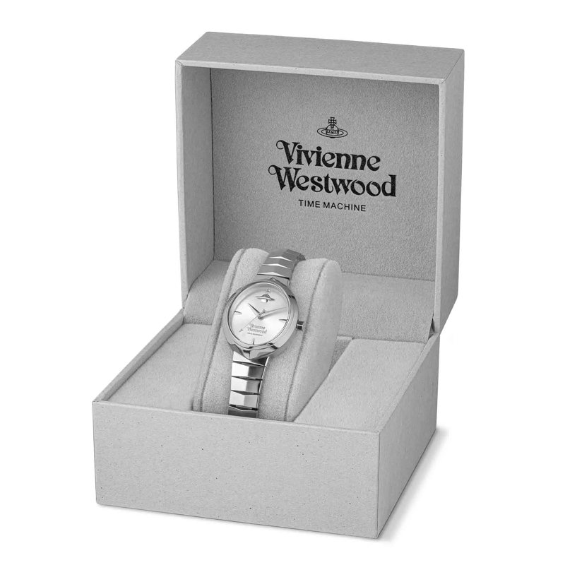 Vivienne Westwood Automatikuhr Quarzuhr Armour Watch silber(Image 5)