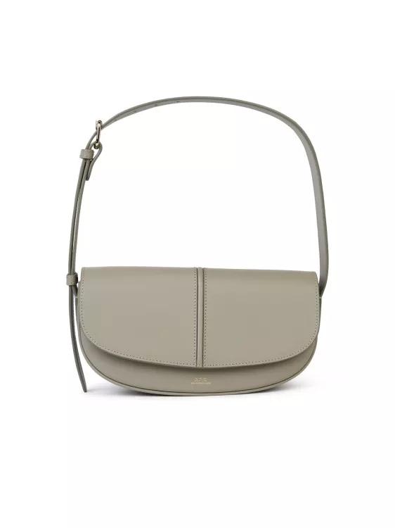 A.P.C. Shopper - Betty%27 Crossbody Bag In Light Green Matte Leather - Gr. unisize - in Grün - für Damen