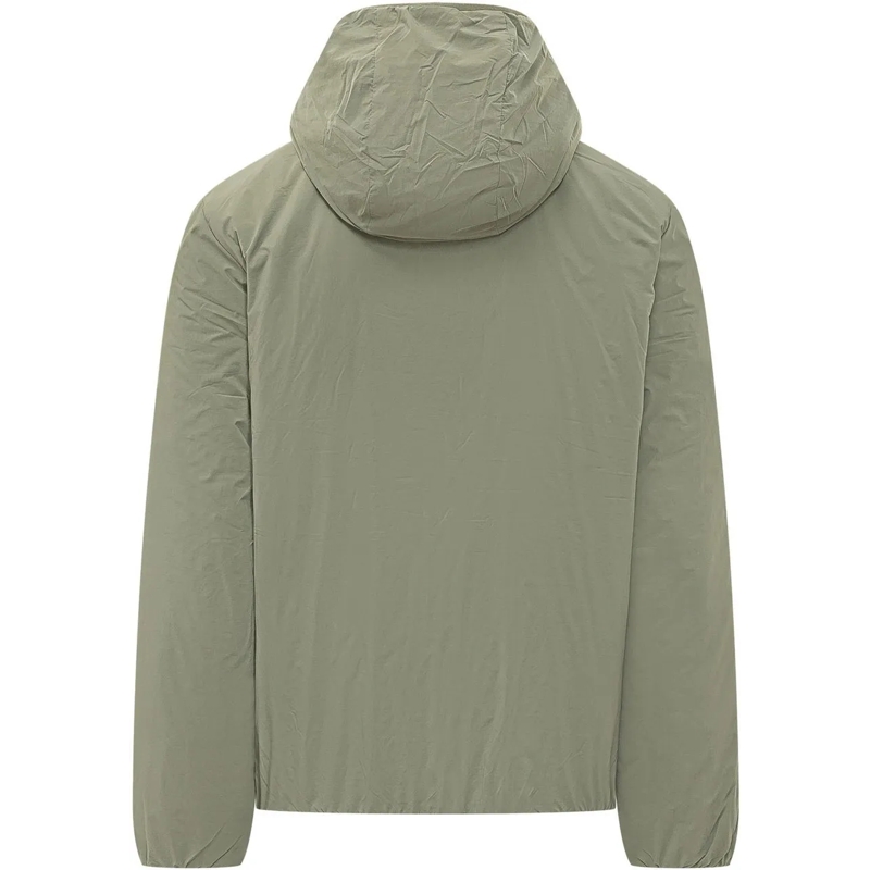 K-Way Daunenjacke Giacca con Cappuccio e Zip Frontale grün(Image 2)