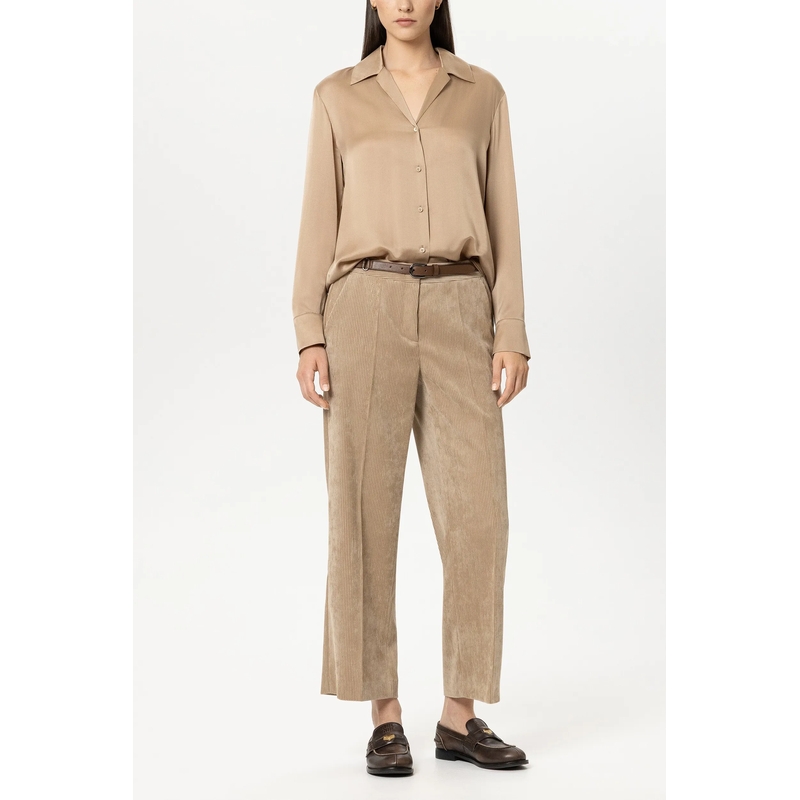 Luisa Cerano Stoffen broek Cord-Wideleg-Pants soft caramel(Image 2)