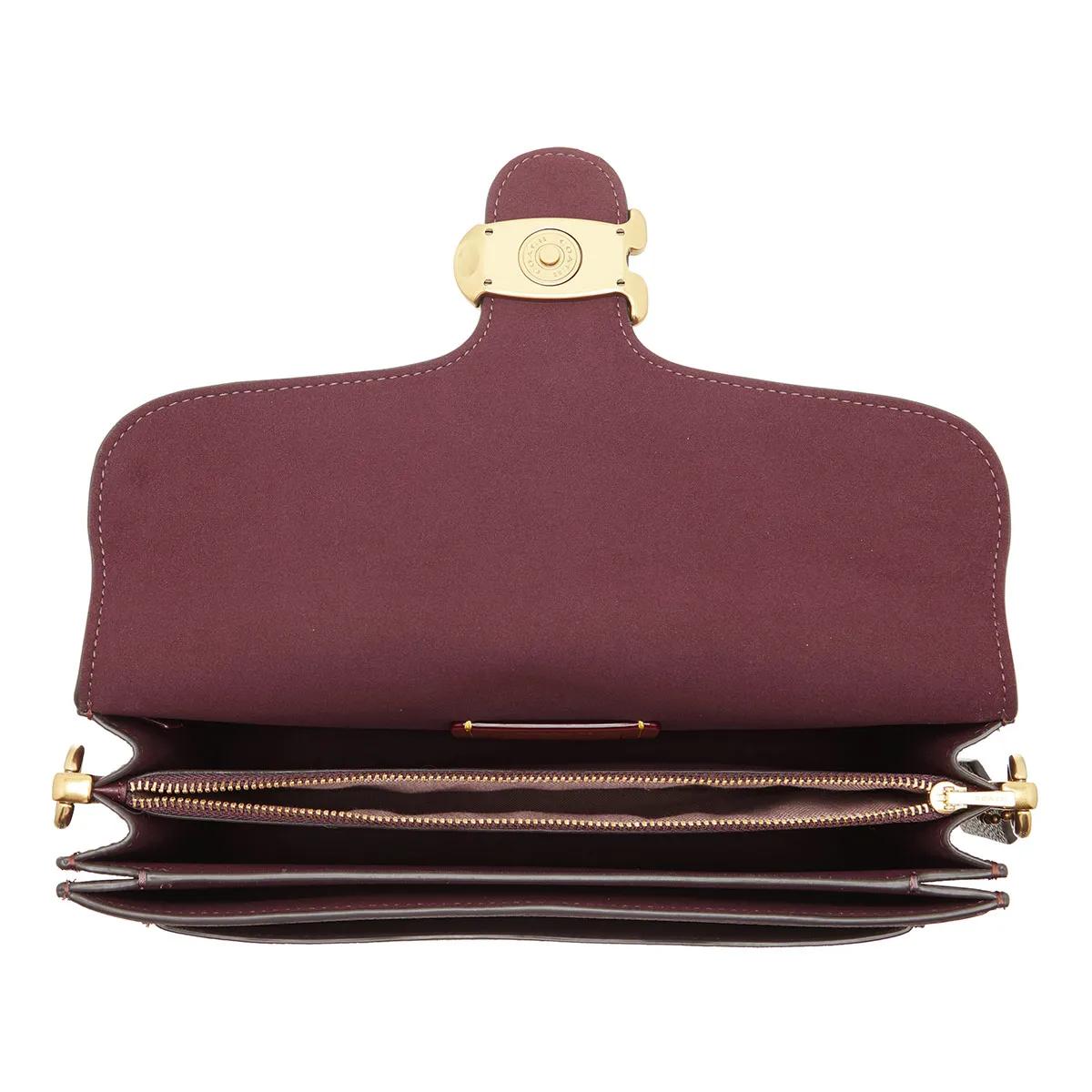 Coach Crossbody bags Polished Pebble Leather Tabby Shoulder Bag 26 Refr in rood