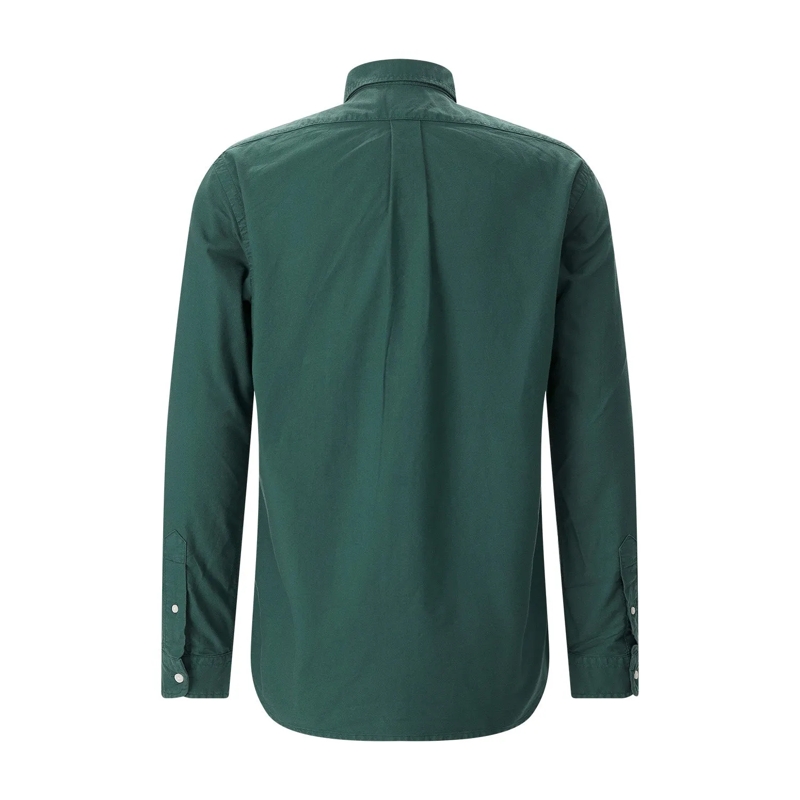 Polo Ralph Lauren Hemd Slim-Fit Hemd aus Baumwolle grün(Image 4)