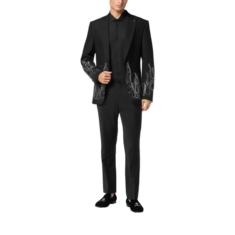 Philipp Plein Blazer Blazer Flame Mit Schmucksteinen schwarz(Image 2)