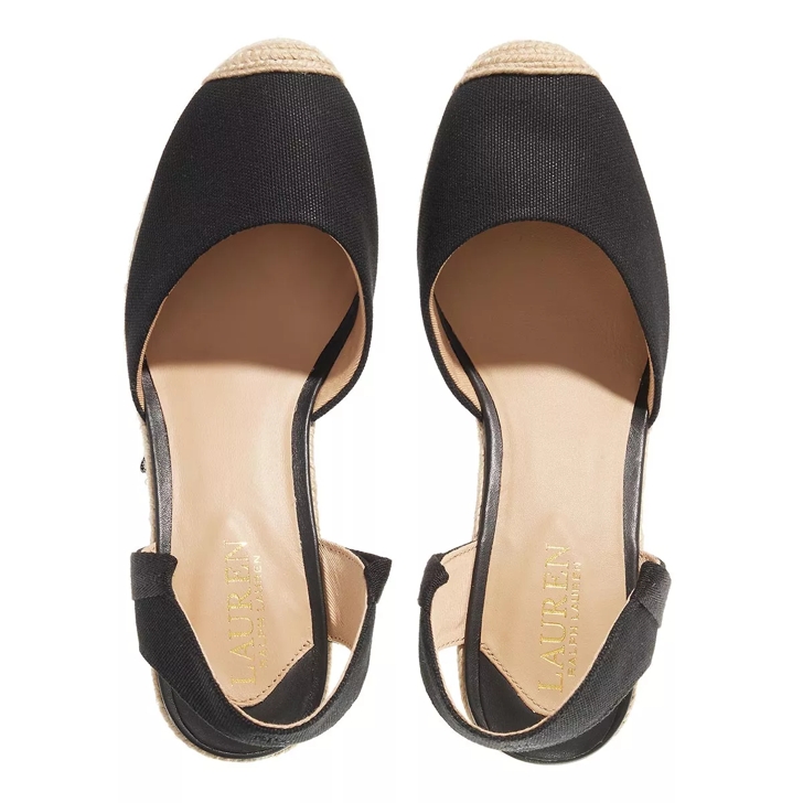 Ralph lauren espadrille store wedges open toe