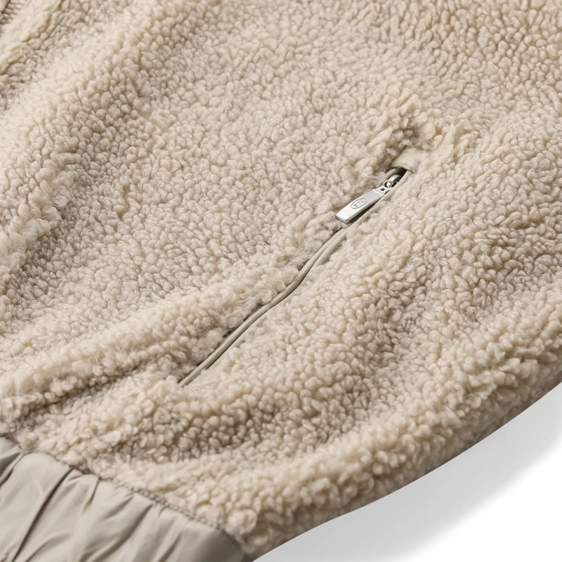 Parajumpers Cardigan Jacke in Teddy-Optik beige(Image 4)