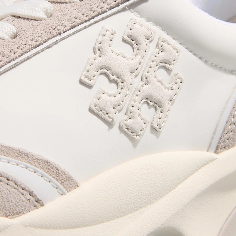 Tory Burch Low-Top-Sneaker Good Luck Trainer Bianco(Image 3)