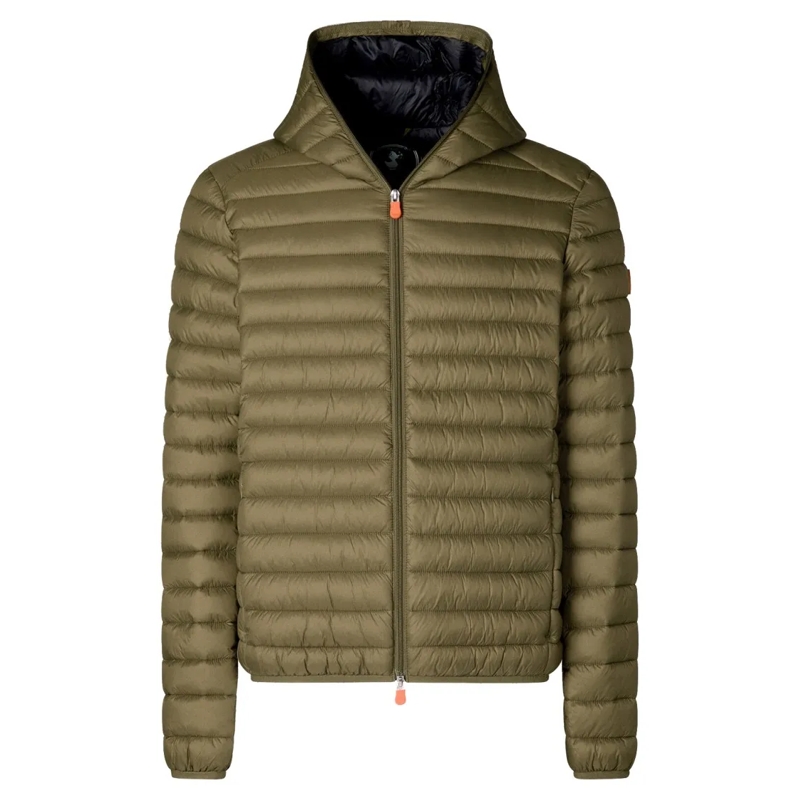 Save the Duck Doudoune Green Padded Jacket Brown