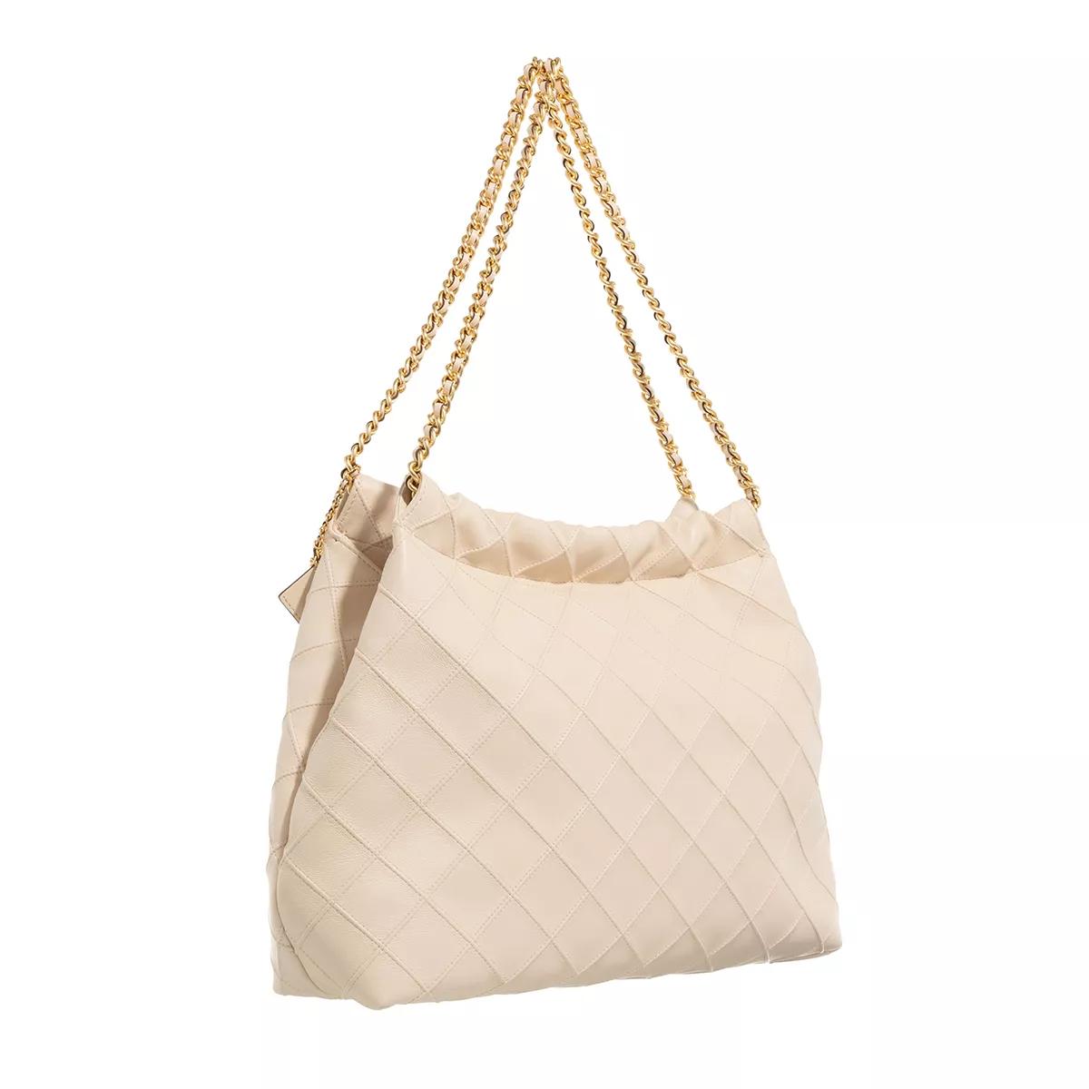 TORY BURCH Hobo bags Fleming Soft Drawstring Hobo in crème