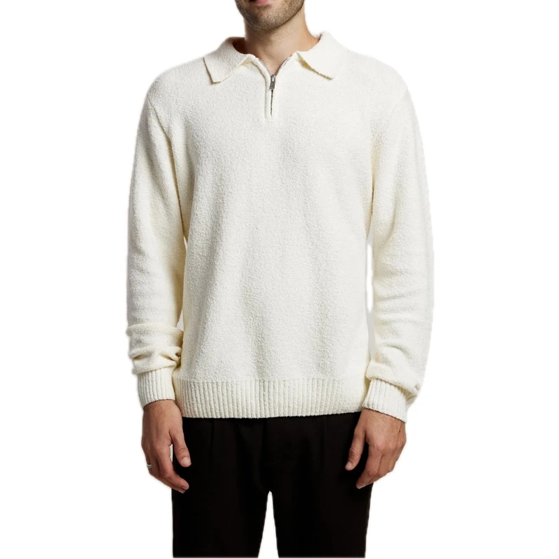 AEDEN Polohemd Raider Polo Off-White weiß