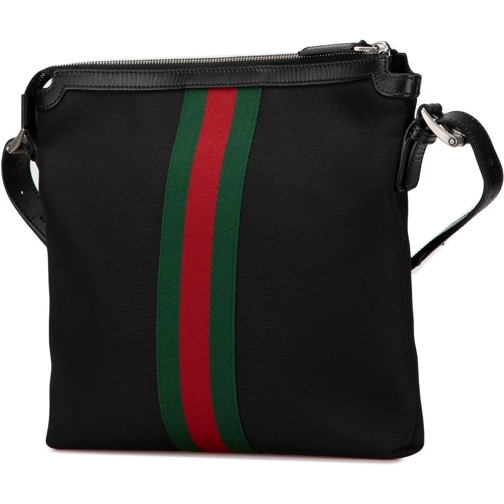Gucci Sac à bandoulière 2016-2024 Techno Canvas Web Messenger Bag schwarz (Image 2)