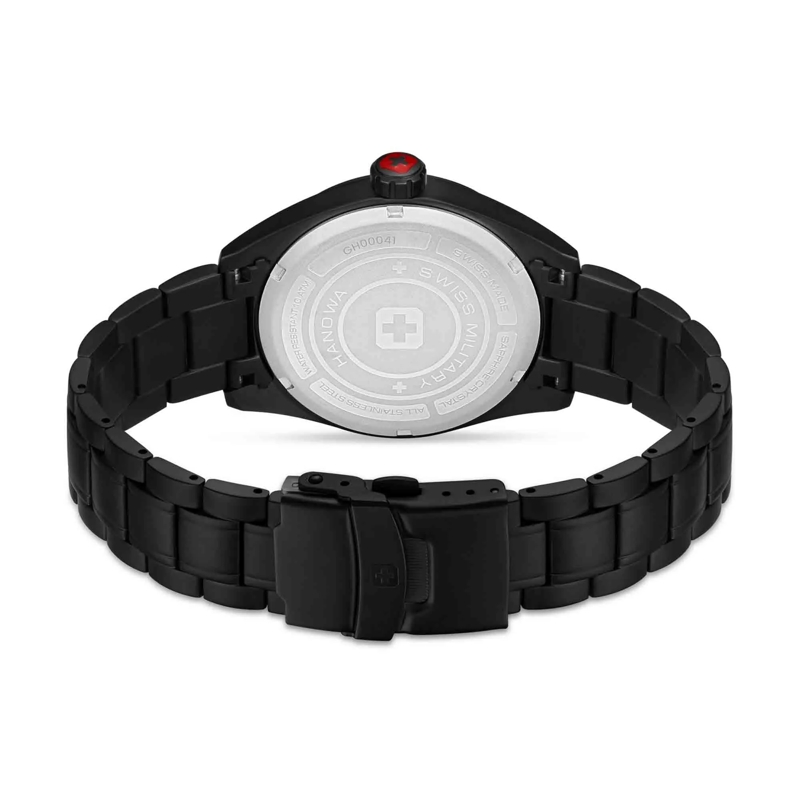 Swiss Military Hanowa Automatikuhr Quarzuhr Pioneer schwarz(Image 3)