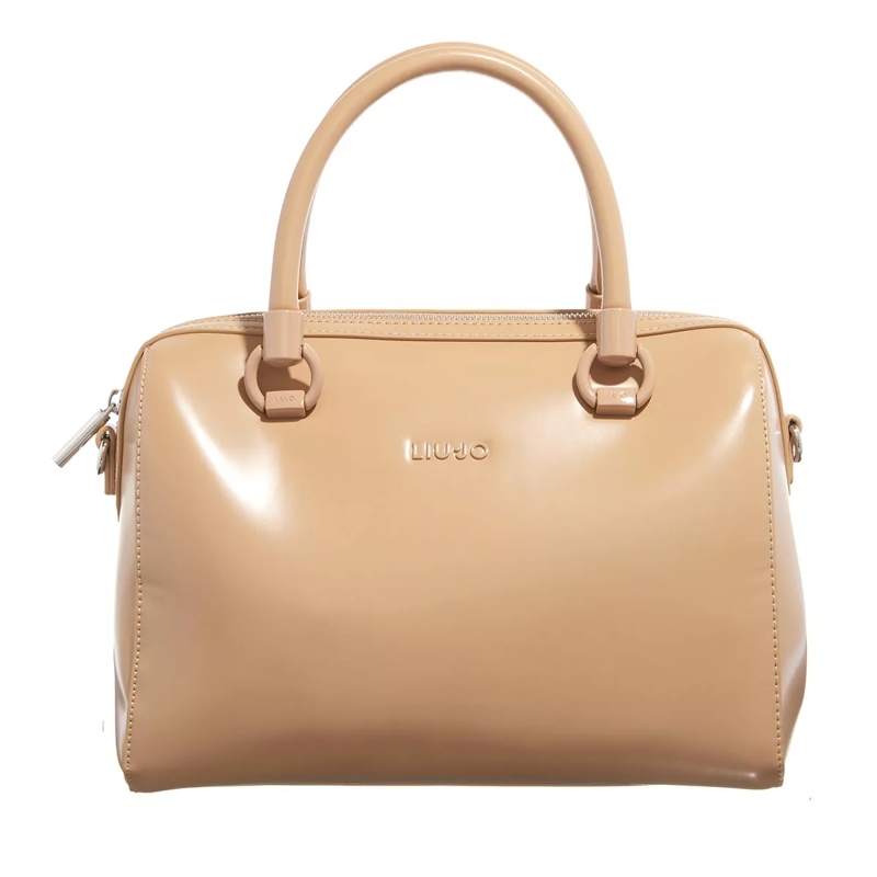 LIU JO Bowling Bag M Satchel  Cammello