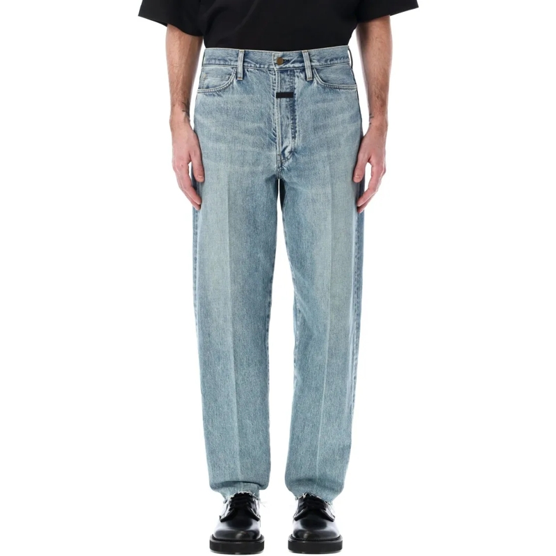 FEAR OF GOD Jeans Relaxed Fit 80S Five-Pocket Denim Blue