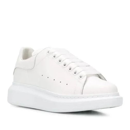 Alexander McQueen Oversized Sneakers White/White White scarpa da ginnastica bassa