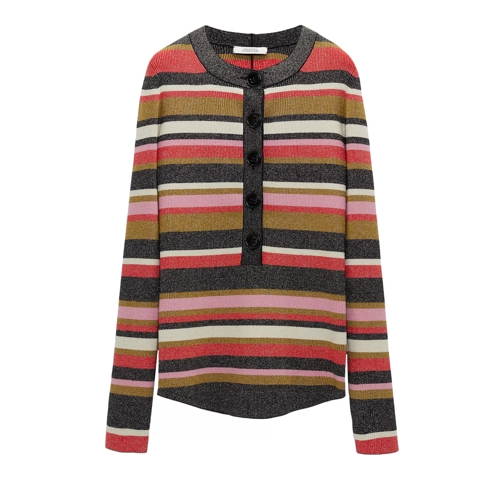 Dorothee Schumacher Trui COLORFUL SPARKLE Pullover 045 colorful stripes mix