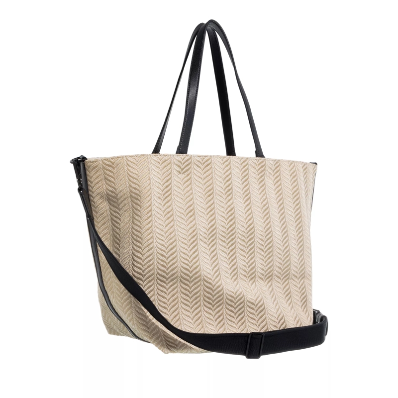 Lala Berlin Shopper Shopper Monna Chevron Creme Brulee(Image 6)