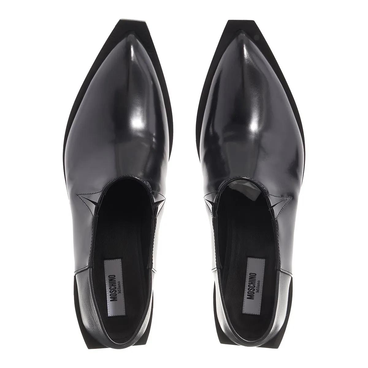 Thumbnail - Moschino Loafer - Cuban Heel - Gr. 38 (EU) - in Schwarz - für Damen