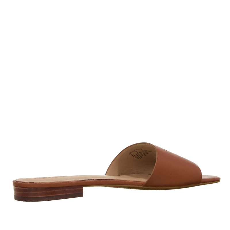 Lauren Ralph Lauren Slides Everley Sld Sandals Slide Lauren Tan(Image 3)