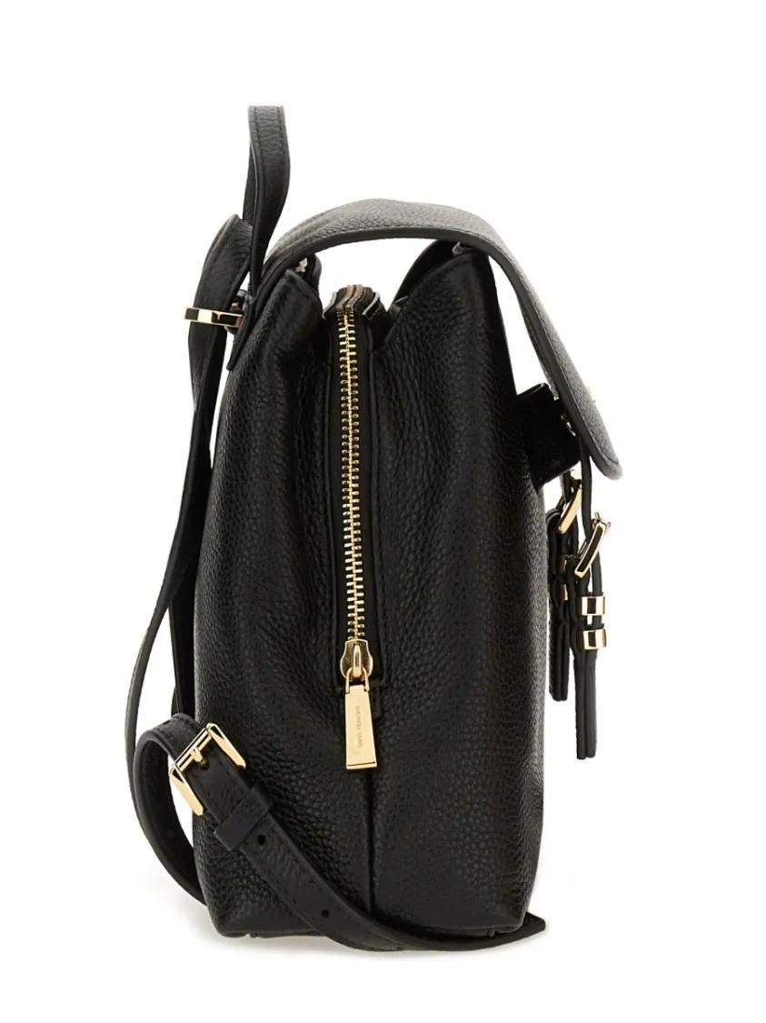 Michael Kors Rugzakken Structured Cow Leather Backpack in zwart