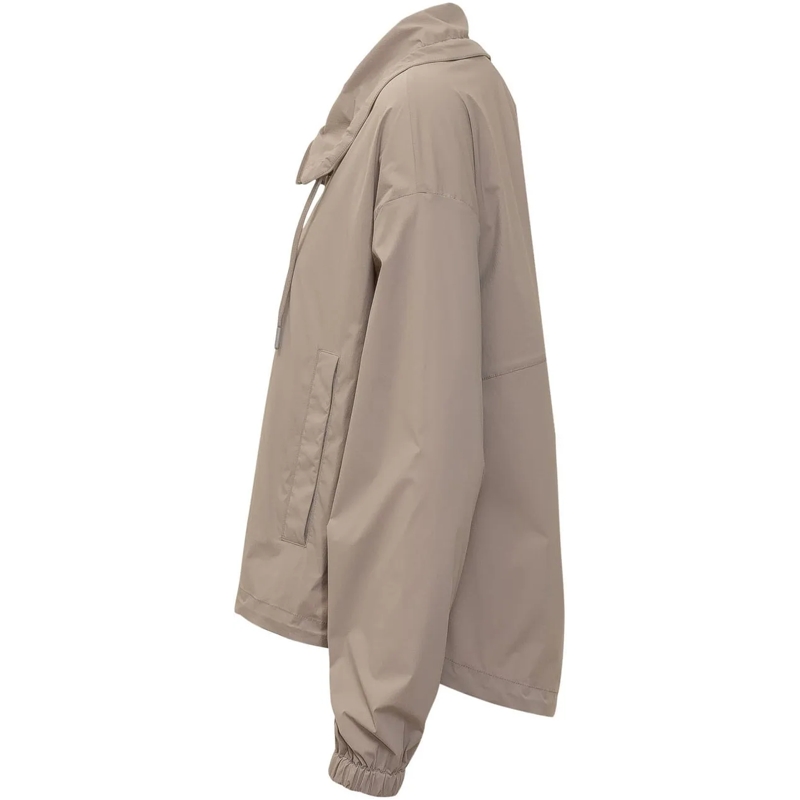 Herno Übergangsjacke Giubbotto Leggero con Cappuccio beige(Image 3)