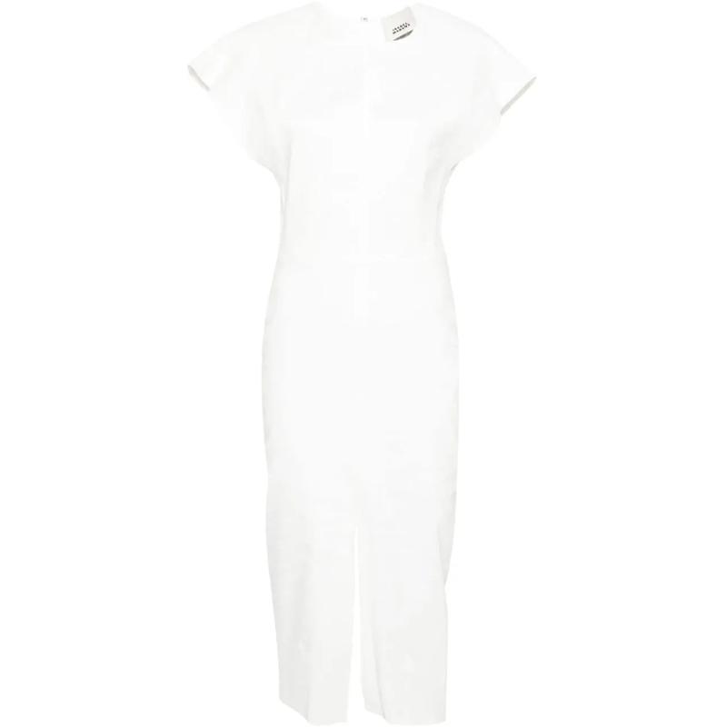 Isabel Marant Robe longue Dresses White weiß