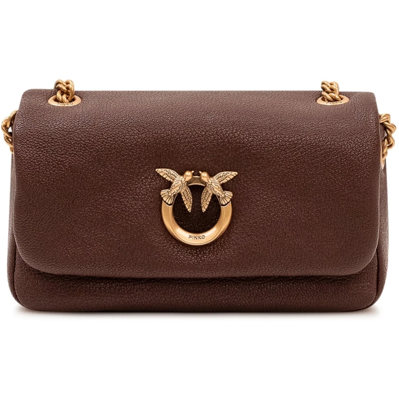 Pinko Schultertasche Borsa Click Soft braun