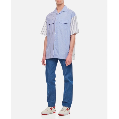 J.W.Anderson  Relaxed Fit Short Sleeve Shirt Blue (Image 7)