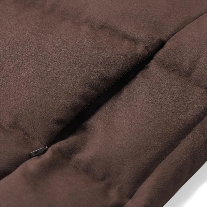 Duno Daunenjacke Jacke Astrid Prato mit Daunen braun(Image 6)
