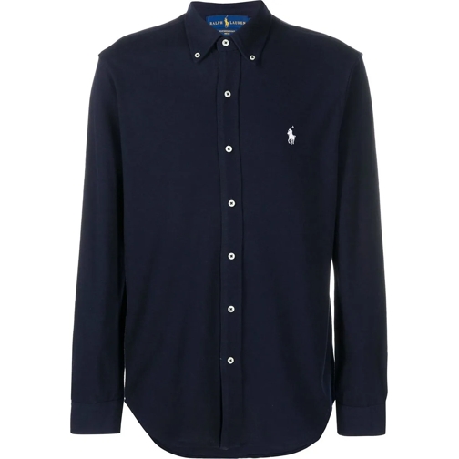 Ralph Lauren Legere Oberteile Overhemd casual lange mouw blau