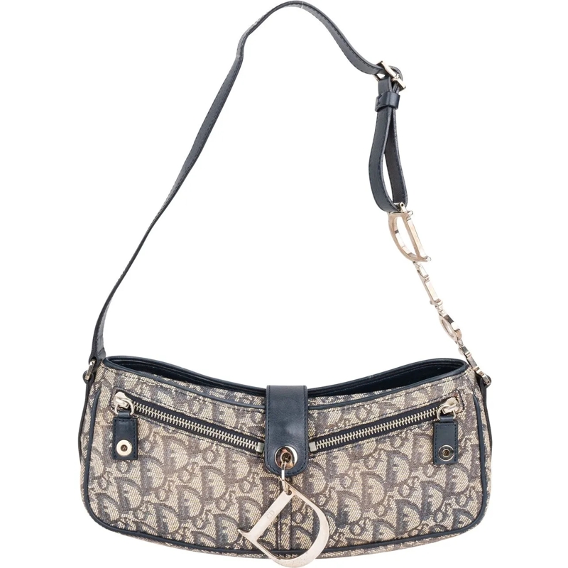 Christian Dior Tote Christian Dior Trotter Monogram Baguette Shoulder  schwarz