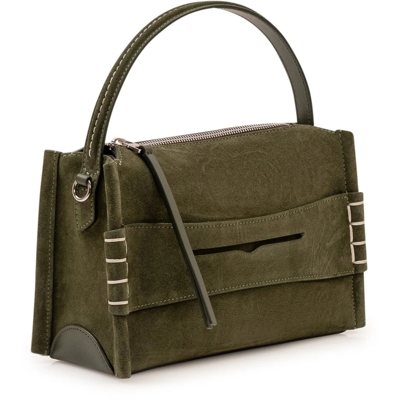 J.W.Anderson Fourre-tout Borsa Loafer con Manico grün(Image 3)