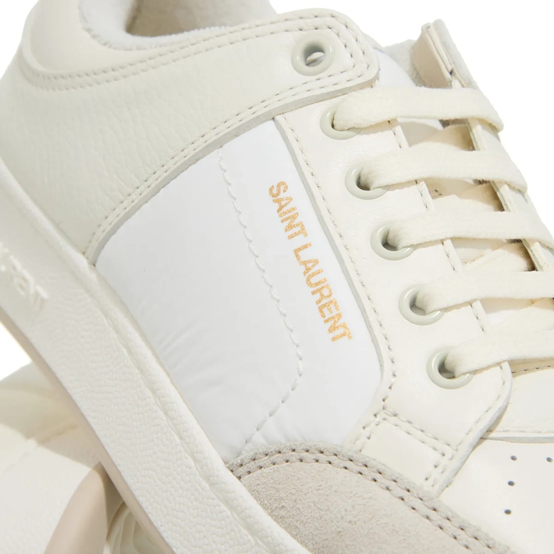 Saint Laurent Low-Top-Sneaker Saint Laurent Low Top Sneaker Blanc(Image 4)
