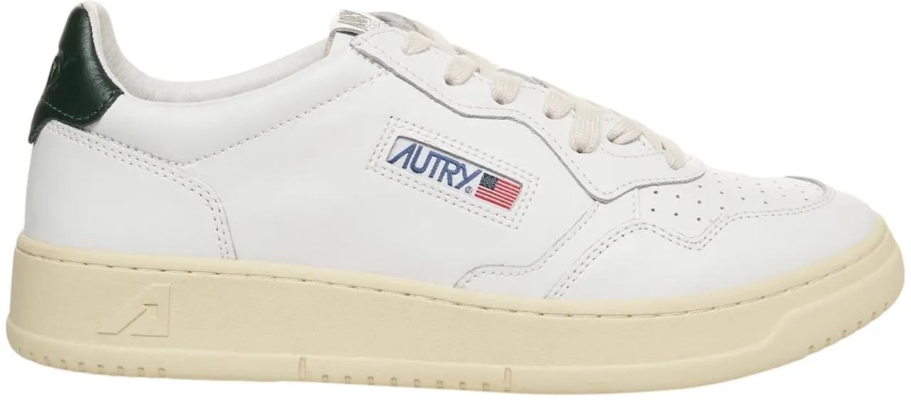 Autry Low-Top Sneaker - Sneakers 'Medalist Low' - Gr. 41 (EU) - in Weiß - für Herren