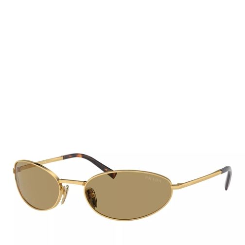 Prada 0PR A59S 59 5AK70G Gold Sunglasses