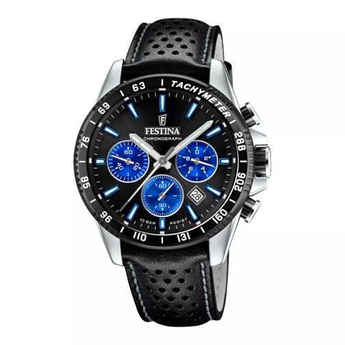 Festina Festina Timeless Chrono Herrenuhr F20561/6 Grau Chronograph