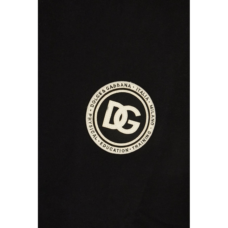 Dolce&Gabbana T-shirt Dolce&gabbana Black cotton t-shirt schwarz(Image 3)