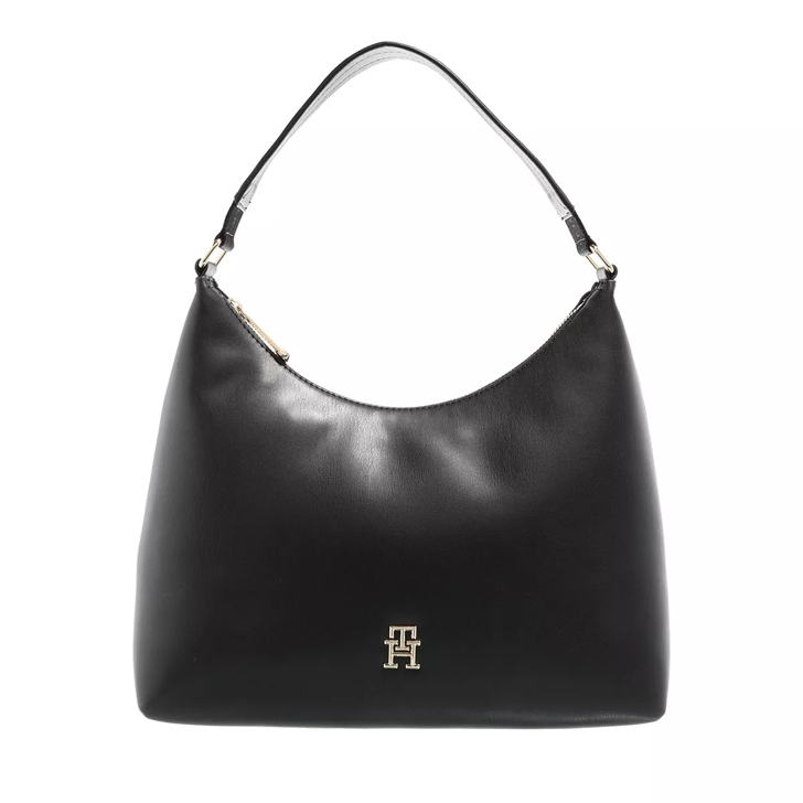 Tommy Hilfiger Iconic shoulder bag borsa donna, Borse a mano, colore BDS  BLACK, taglia Unica